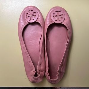 Tori Burch Pink Flats